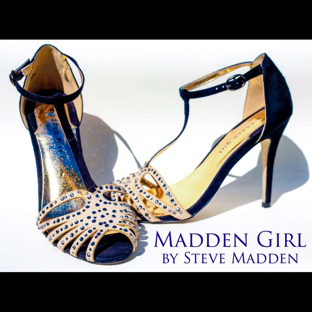 Madden Girl Bejeweled Like a Mirrorball Stilettos!